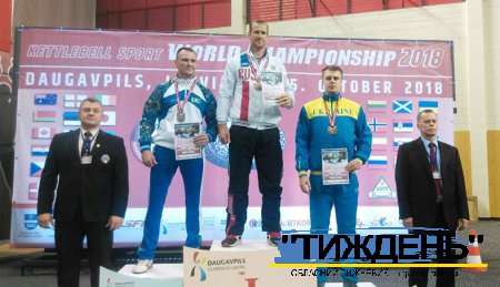 Тростянецький гирьовик Андрій Горовий в Латвії виборов дві медалі чемпіонату світу