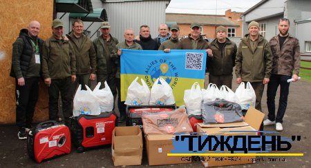 З важливим гуманітарним вантажем на прикордонну Охтирщину завітали волонтери
