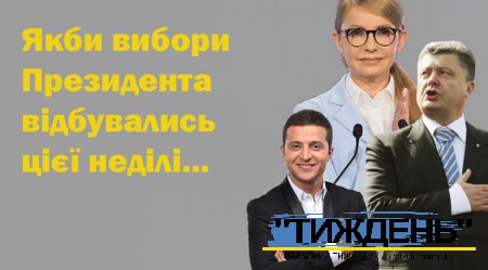 Тимошенко перша. Зеленський обходить Порошенка