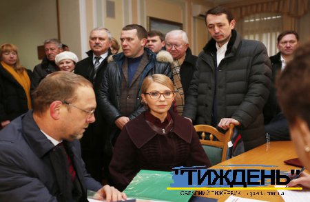 Тимошенко и три кандидата на пост президента 23 января подали документы в ЦИК