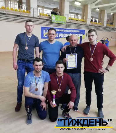 Боромлянські волейболісти - бронзові призери обласної спартакіади