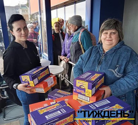Тростянецькі шоколадники отримали пасхальні подарунки від своїх європейських колег