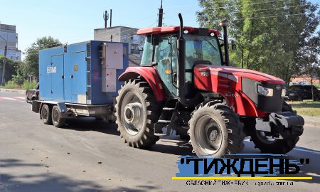 У Тростянці протестували систему підключення багатоповерхівок до резервного генератора